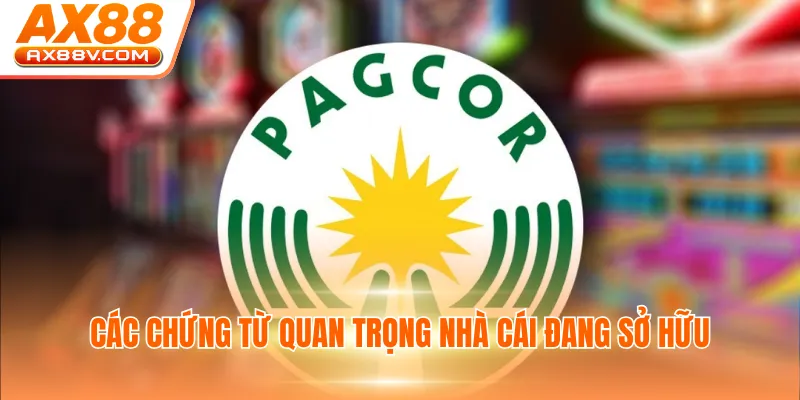 Các chứng từ quan trọng nhà cái đang sở hữu
