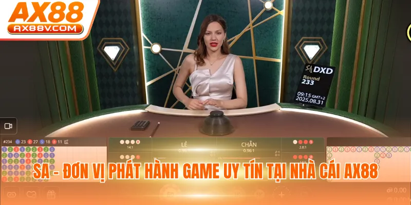 SA - đơn vị phát hành game uy tín tại nhà cái AX88